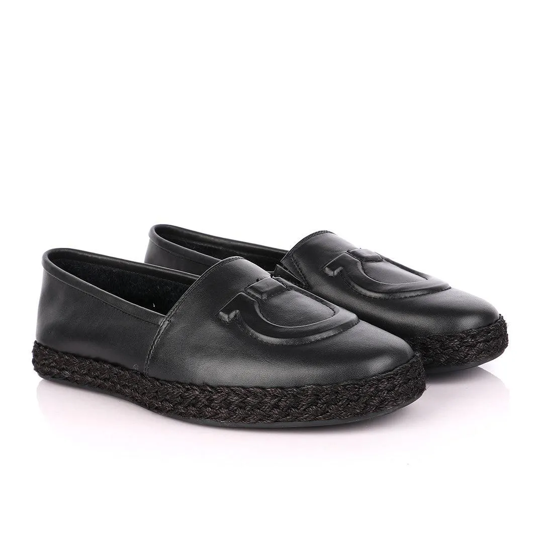 Salvatore Ferragamo Men's Parigi loafers-Black