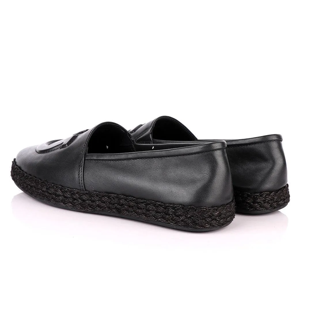 Salvatore Ferragamo Men's Parigi loafers-Black