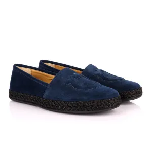 Salvatore Ferragamo Men's Suede Parigi loafers-Navy Blue