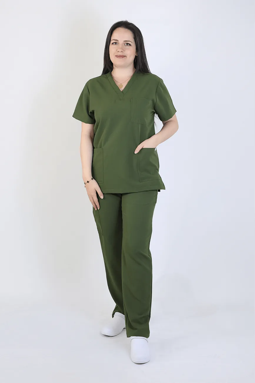 S&C Pro Unisex Scrub Set S2102SP-S2202SP Special Colors 2 | Stylish & Comfy
