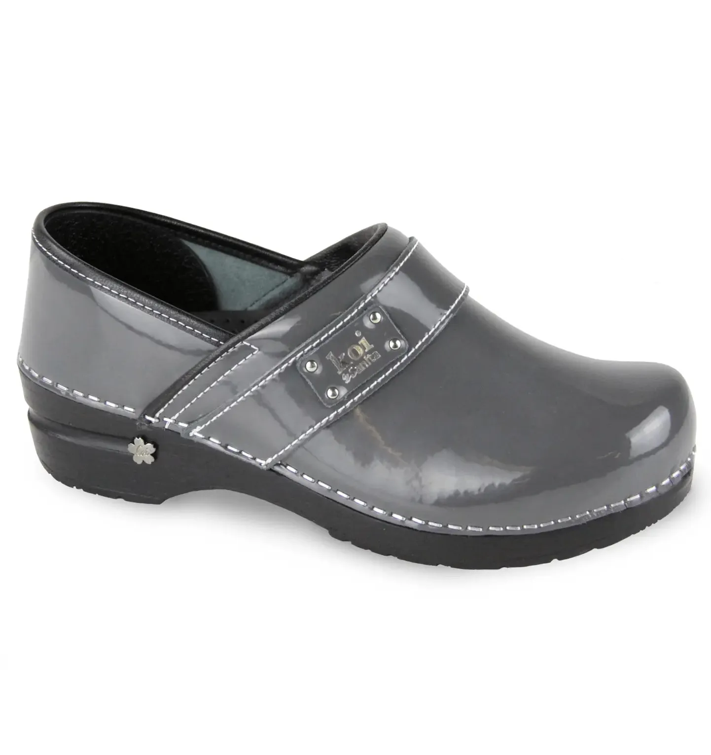 Sanita Lindsey  Patent Leather Women's Chef Clog