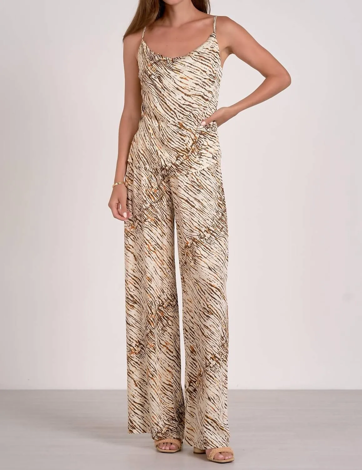 Sasa Drawstring Pants In Neutral Sahara