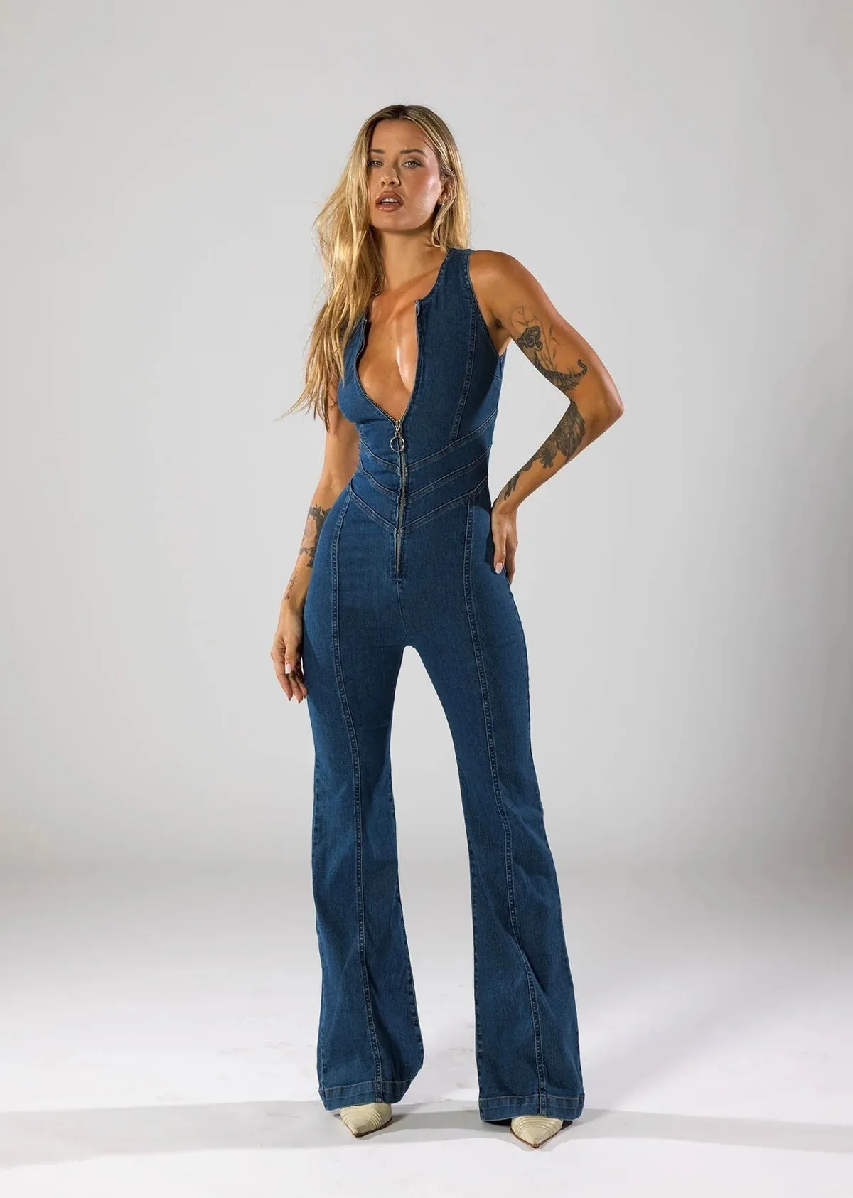 Shela | Jeans Jumpsuit