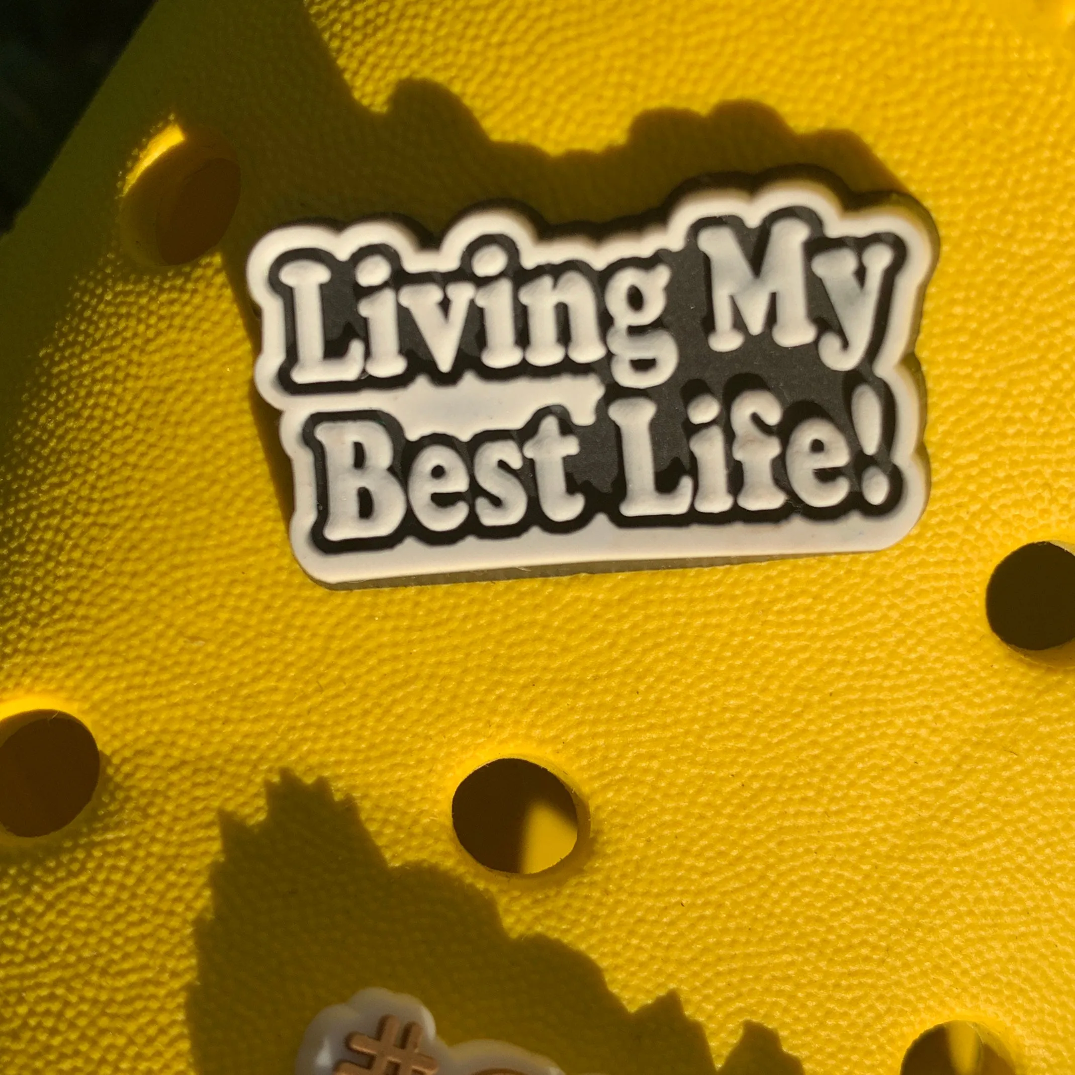 SHOE CHARMS - BEST LIFE