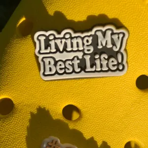 SHOE CHARMS - BEST LIFE