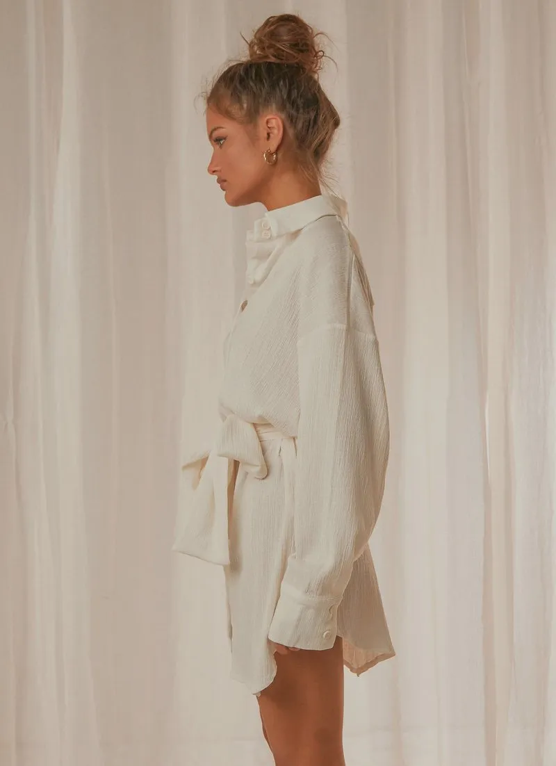 Sianne Mini Shirt Dress