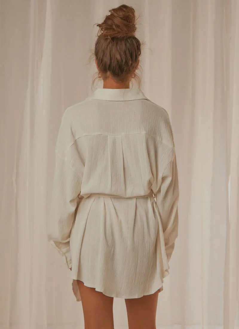 Sianne Mini Shirt Dress