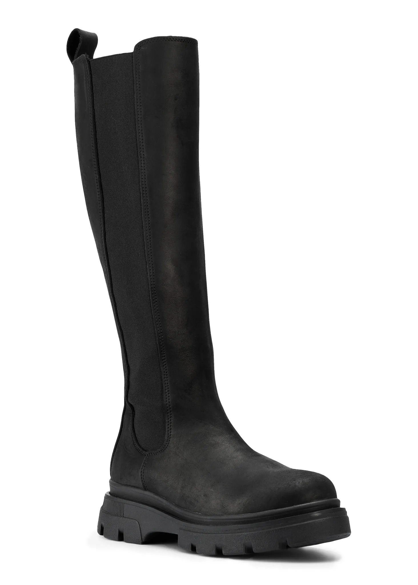 Slim High Boots - New Black