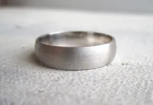 Smooth Half Round Band | 6mm