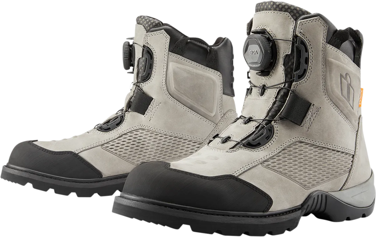 Stormhawk Boots - Gray - Size 7 (Pair)-34031173 PU