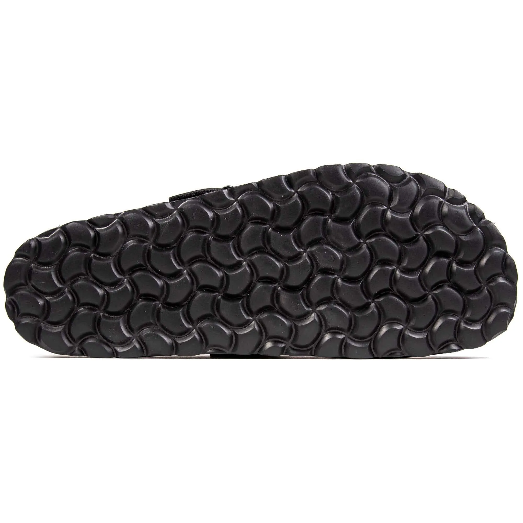 Taro Men's Footbed Vegan Sandals | Black