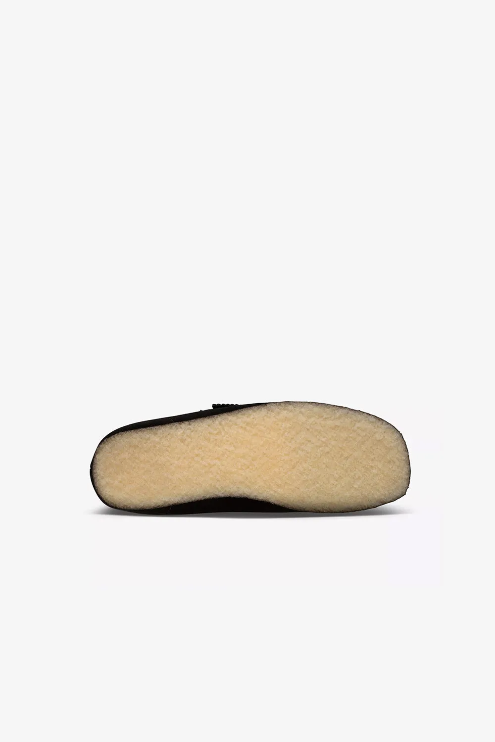 Wallabee Black Suede