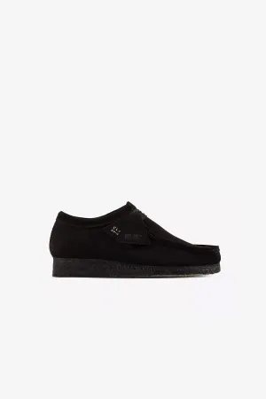 Wallabee Black Suede