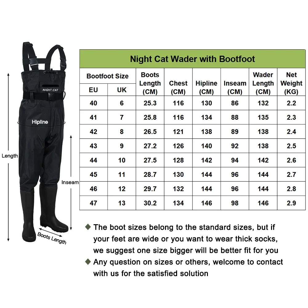 Waterproof Breathable And Comfortable Waders For Men