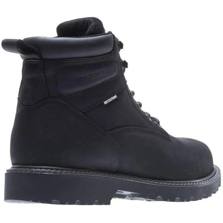 Wolverine Men's 6" Floorhand Steel Toe Waterproof Work Boot - Brown - W10691