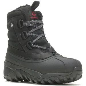 Wolverine Men's Glacier Surge 6" Waterproof Insulated Outdoor Work Boot - Black - W880311
