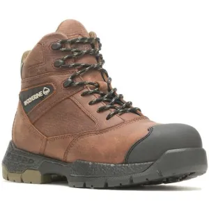 Wolverine Men's Rush Ultraspring 6" Composite Toe Waterproof Work Boot -Brown- W231038