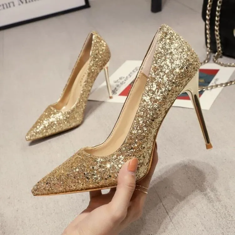 Women Pumps Fashion High Heels