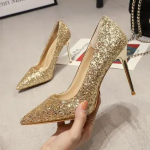 Women Pumps Fashion High Heels