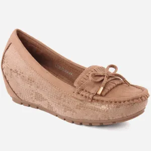 Women" ANNE" Suede Casual Mocassins