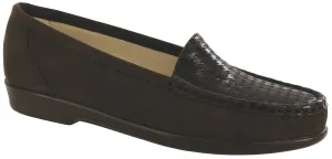 Women's Simplify Slip On Loafer in Brown Tetris