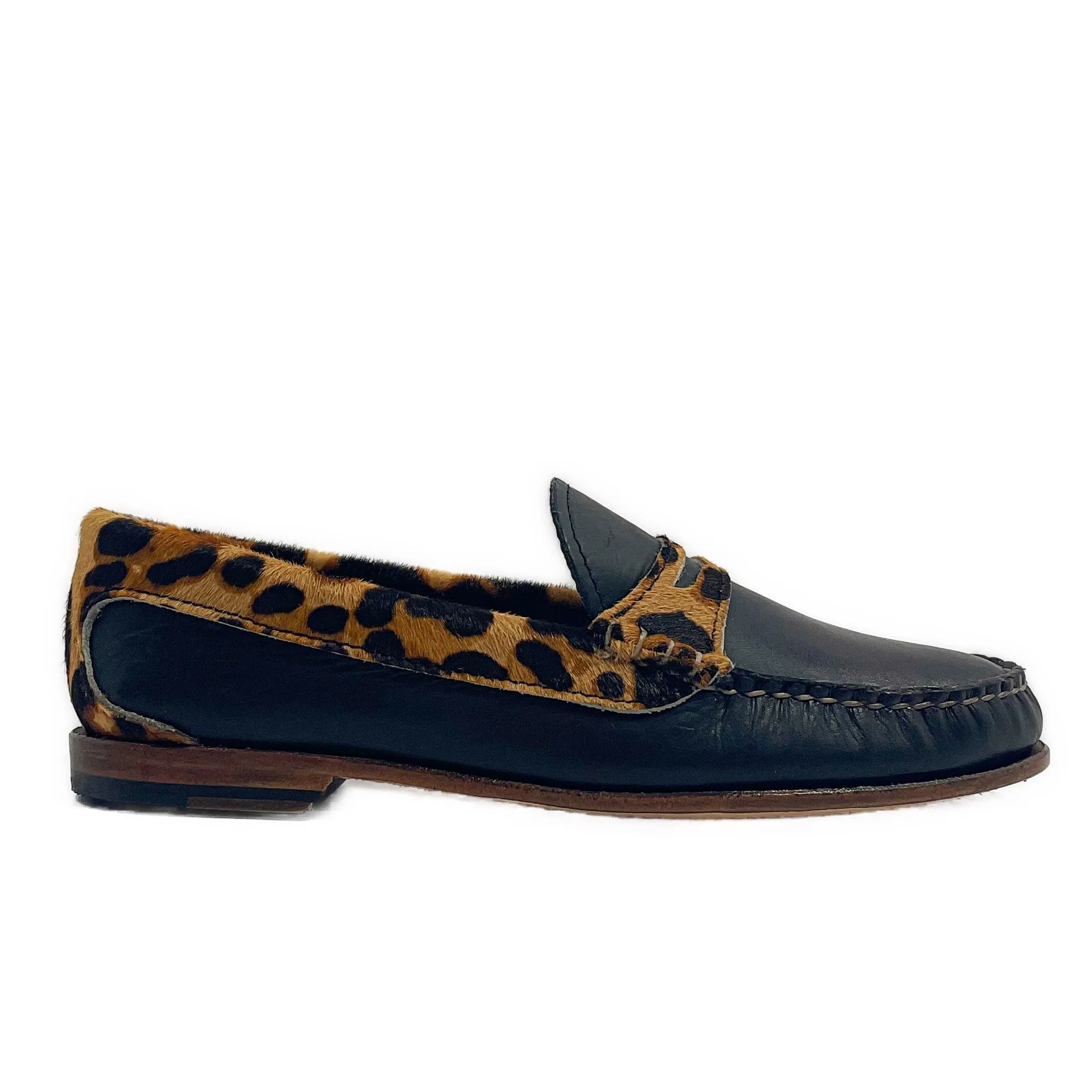 Women's True Penny:  Black Leopard LE