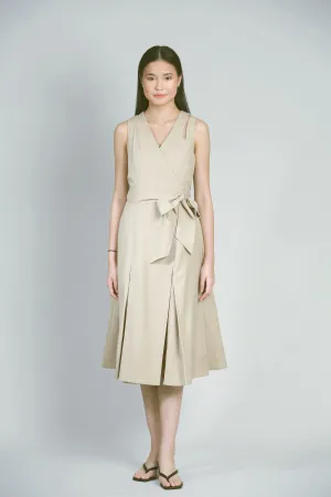 Wrap Dress With Cutout Detail Dress